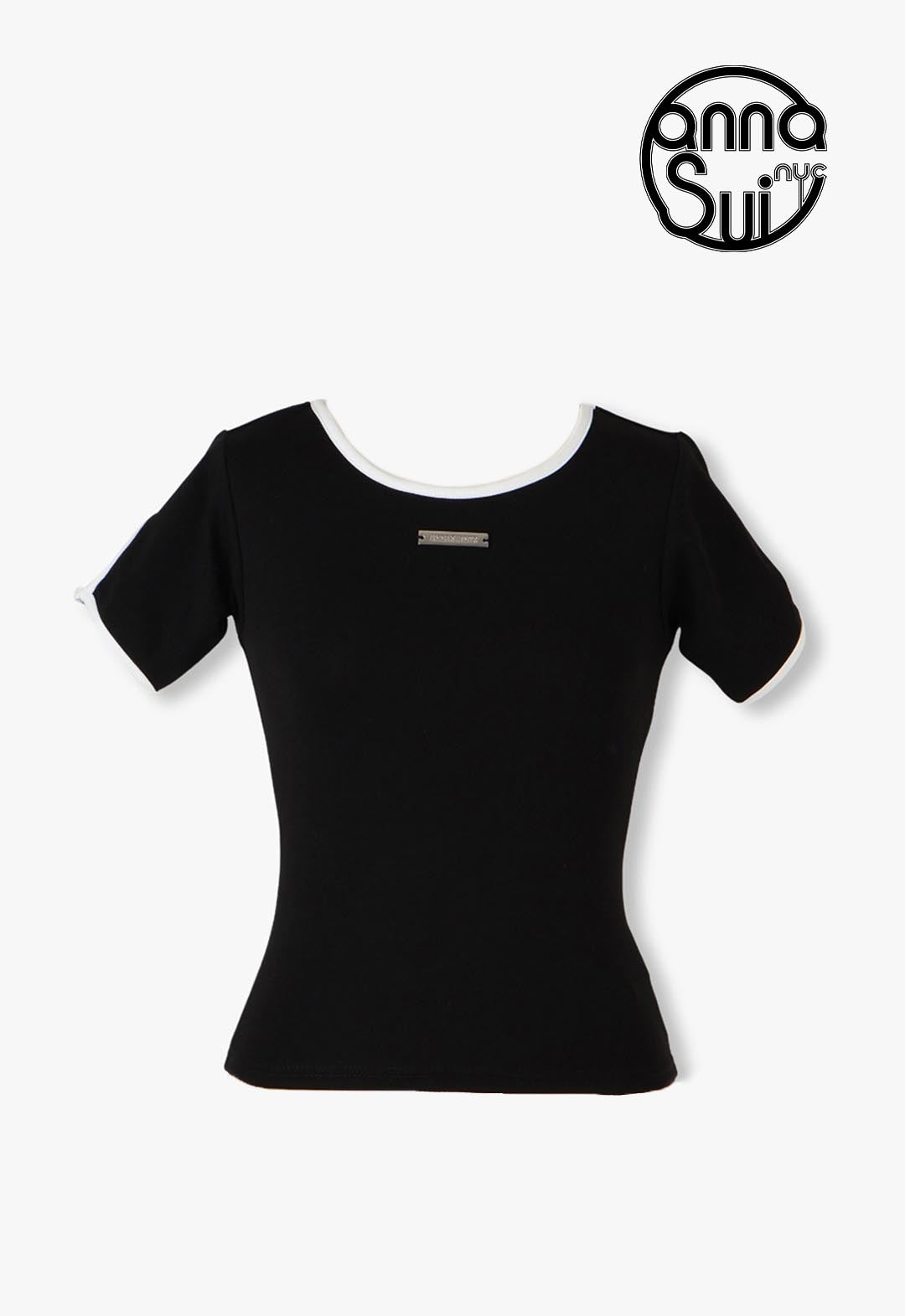 Cut-out sleeve t-shirt