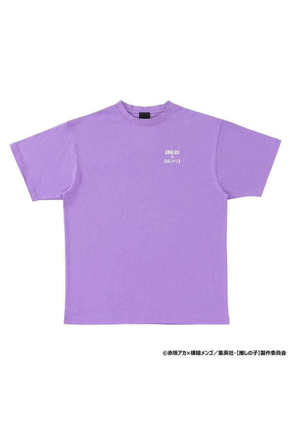 {Secondary reservation items will be delivered from August 2024 onwards} [Oshi no Ko] x ANNA SUI character T-shirt (Arima Kana)