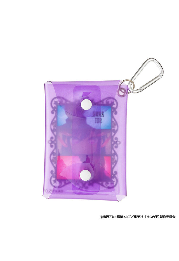 &lt;Reserved products delivered sequentially from late July to August 2024&gt;&gt;&gt; [Pushing child] × ANNA SUI Clear Pouch (I × Aqua × Ruby)