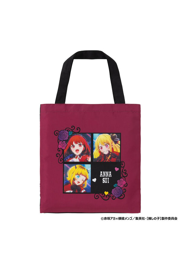 [預購商品將從7月下旬至2024年8月依序出貨] [Oshinoko] x ANNA SUI Eco Bag (B Komachi)