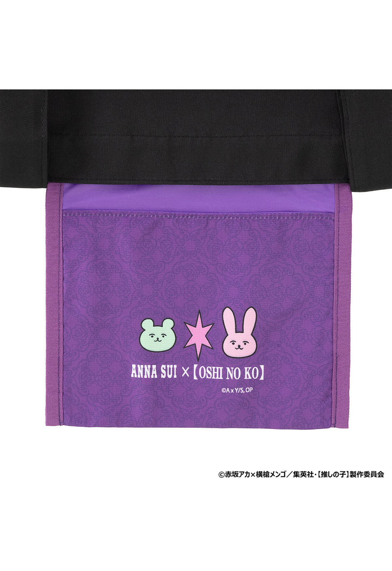 &lt;Reserved products delivered sequentially from late July to August 2024&gt;&gt;&gt; [Poshoshi child] × ANNA SUI Eco bag (I × Aqua × Ruby)