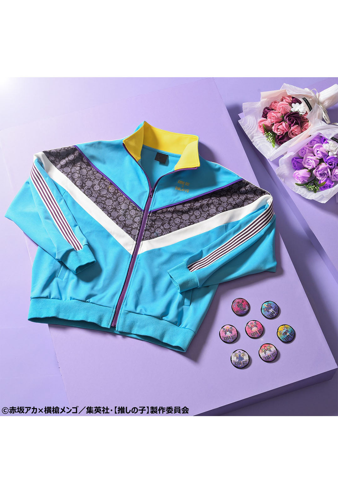 [Oshinoko]×ANNA SUI Pieyon 運動夾克