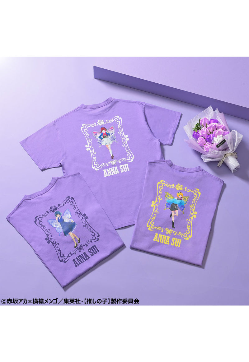 &lt;&lt;Secondary reservation products delivered sequentially after August 2024&gt;&gt;&gt; [Poshoshi child] × ANNA SUI character T-shirt (MEM Cho)