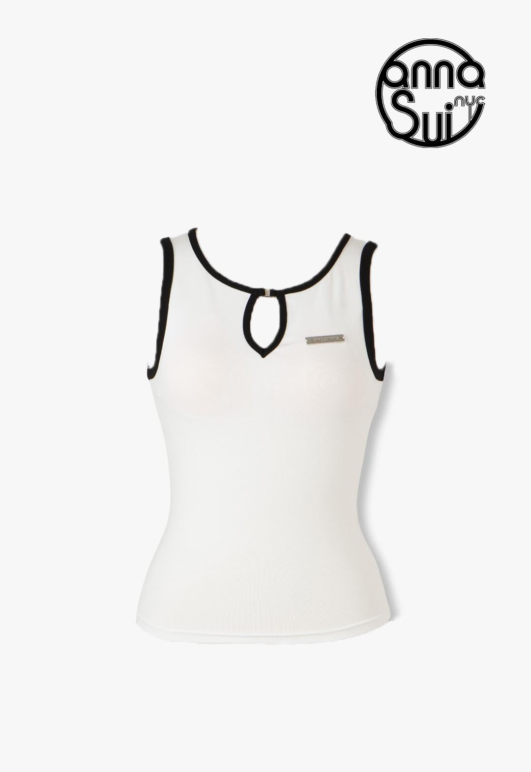 Hole Cut Tank Top