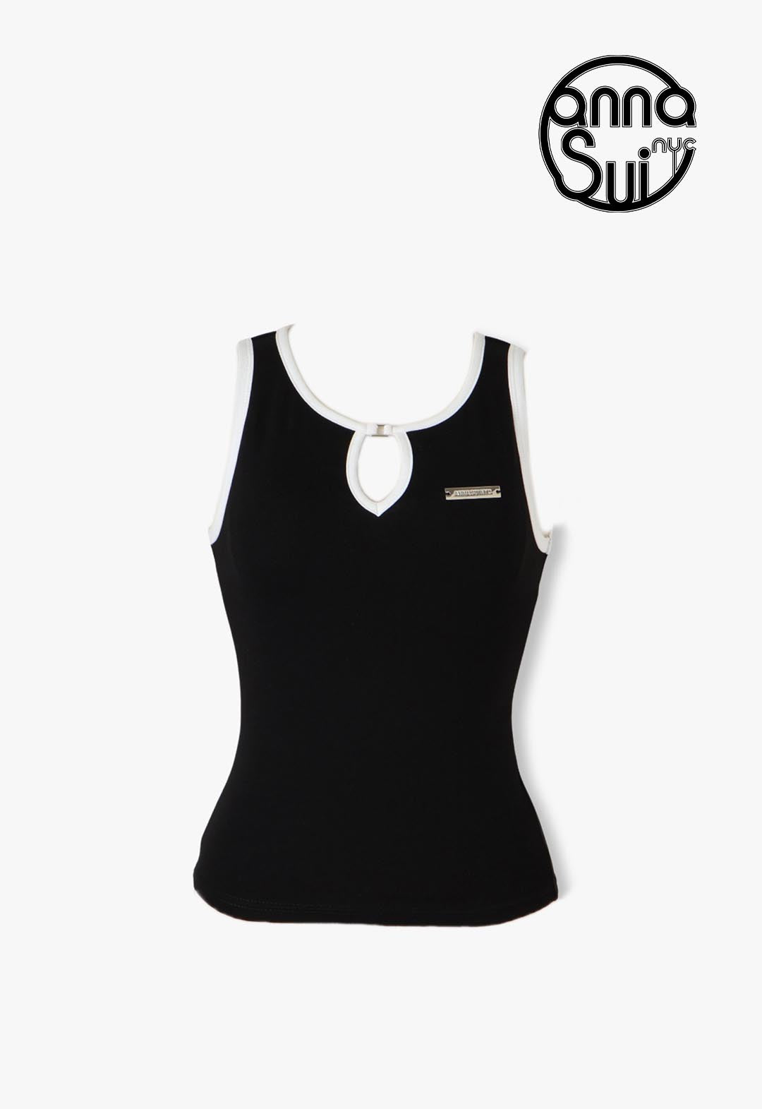 Hole Cut Tank Top