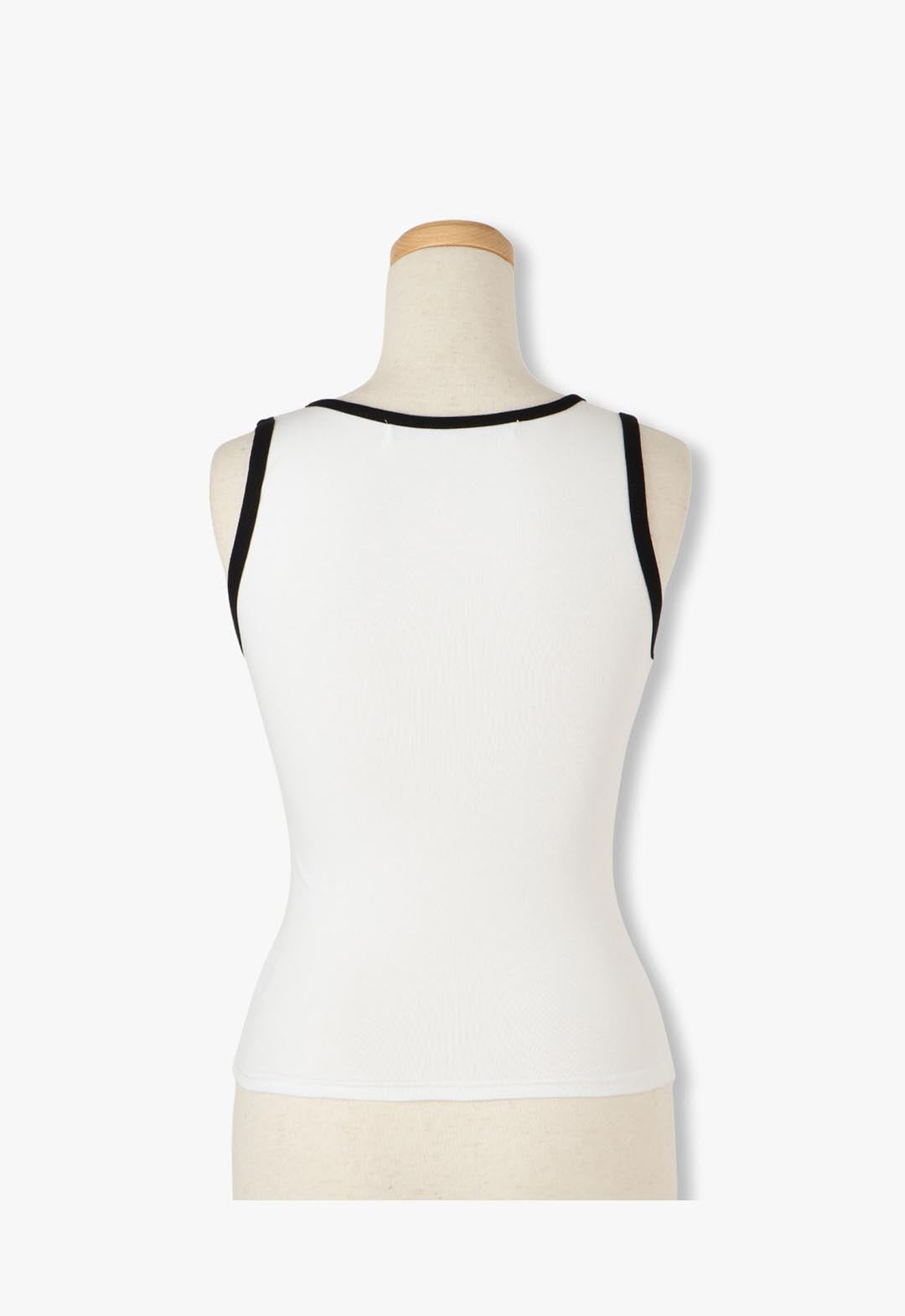 Hole Cut Tank Top