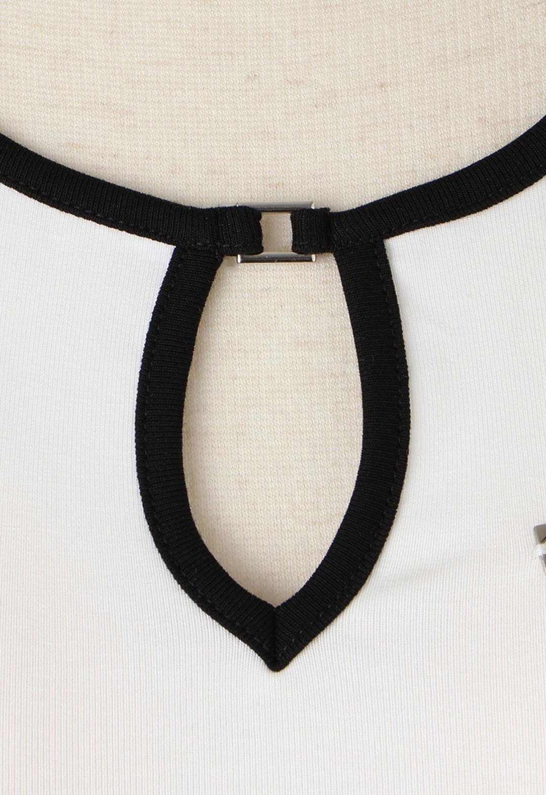 Hole Cut Tank Top