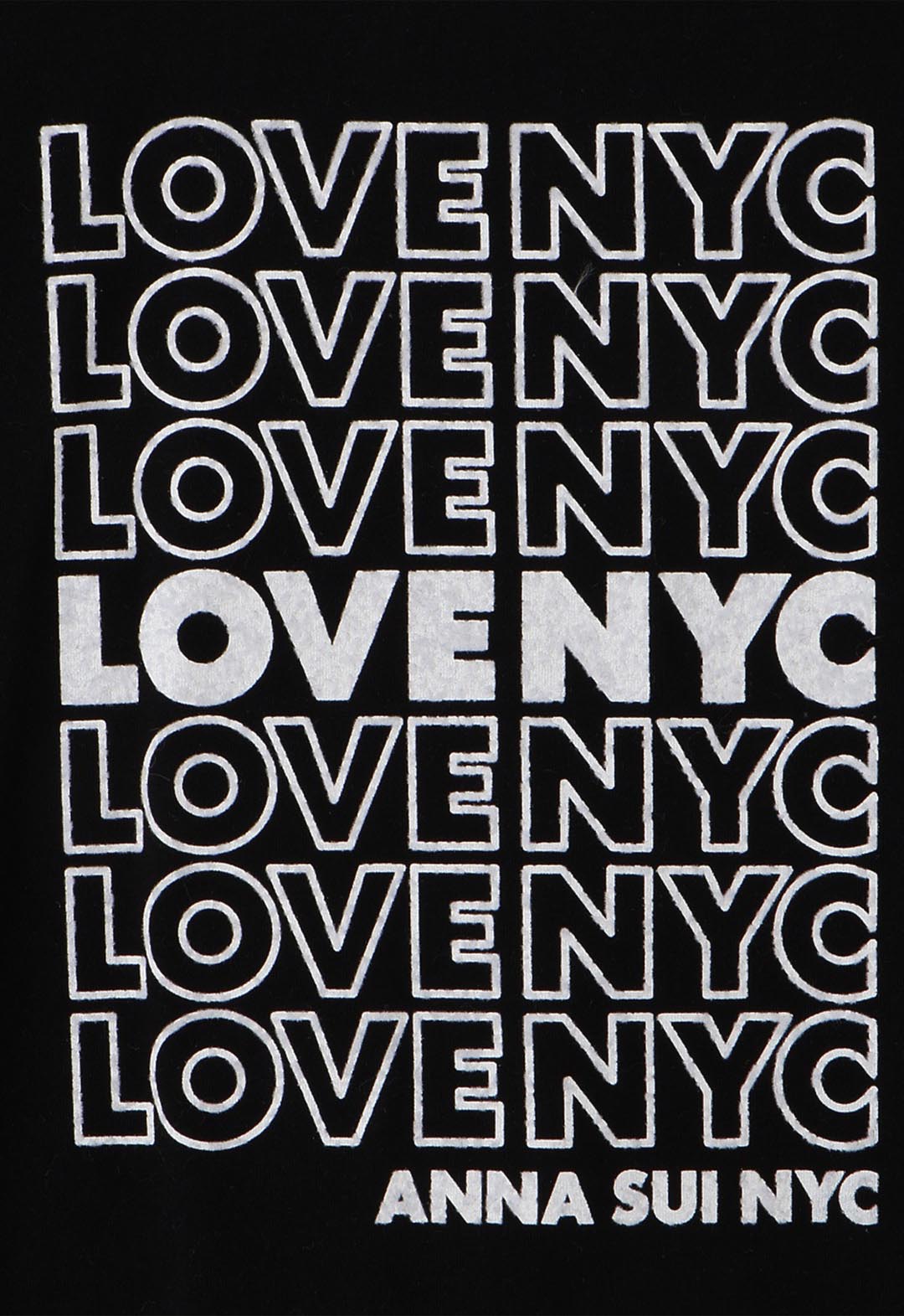 LOVE NYC Flocked T-shirt