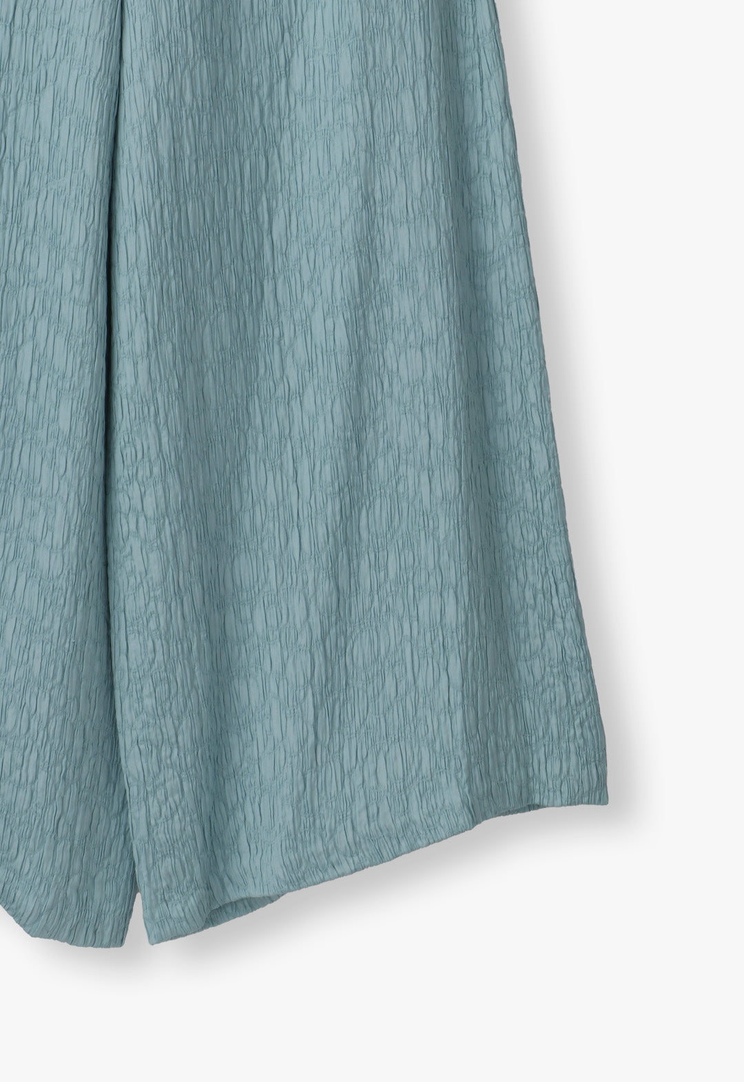 CRINKLE JACQUARD PANTS