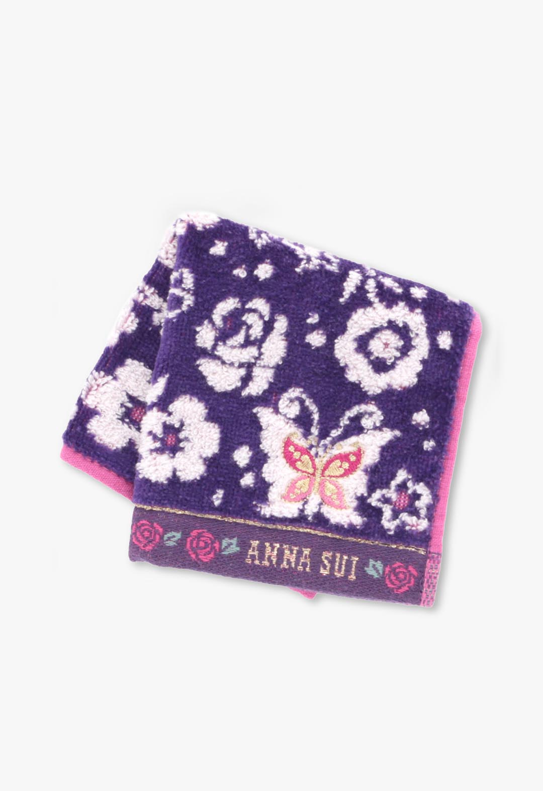 Butterfly pattern towel handkerchief