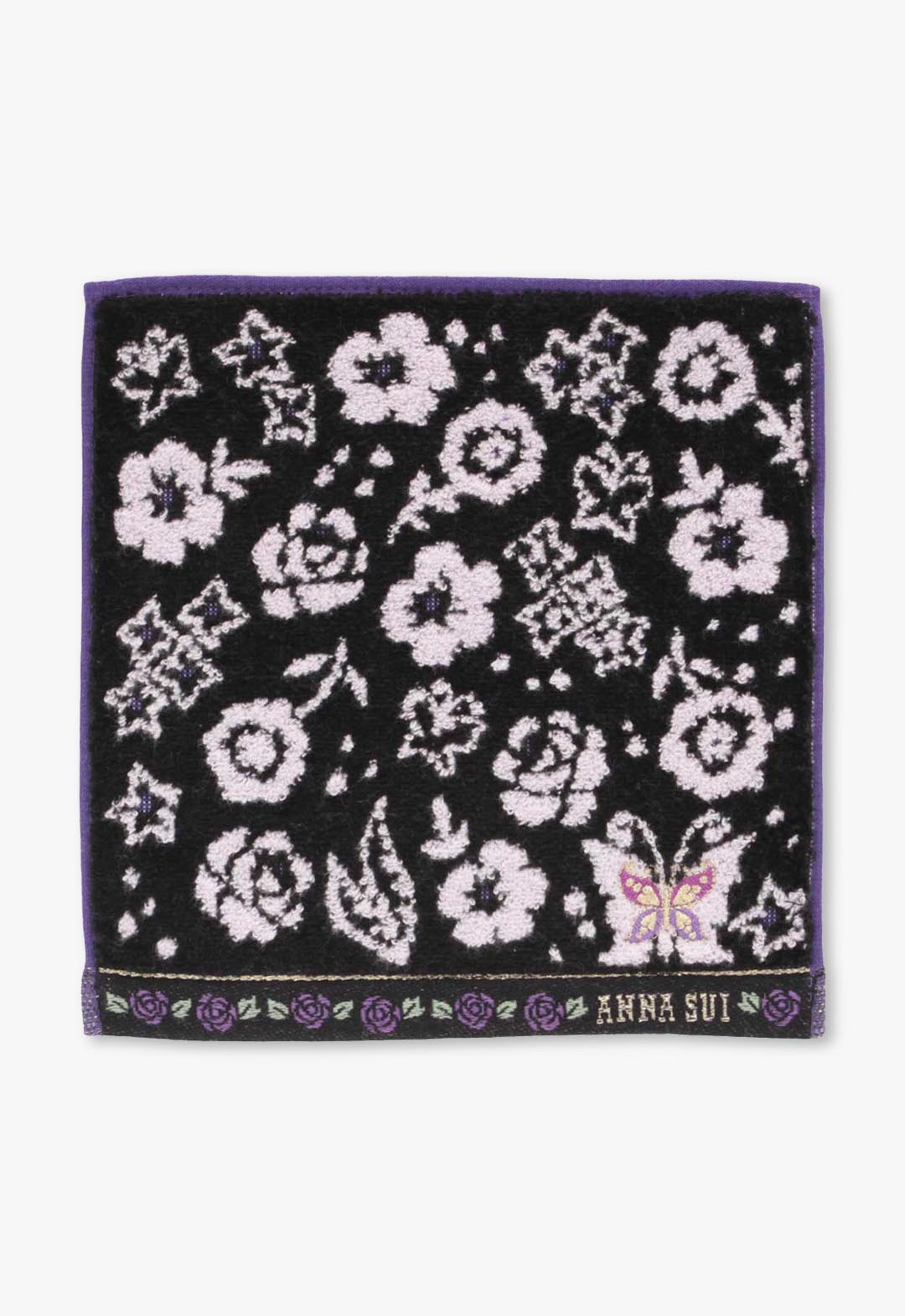 Butterfly pattern towel handkerchief