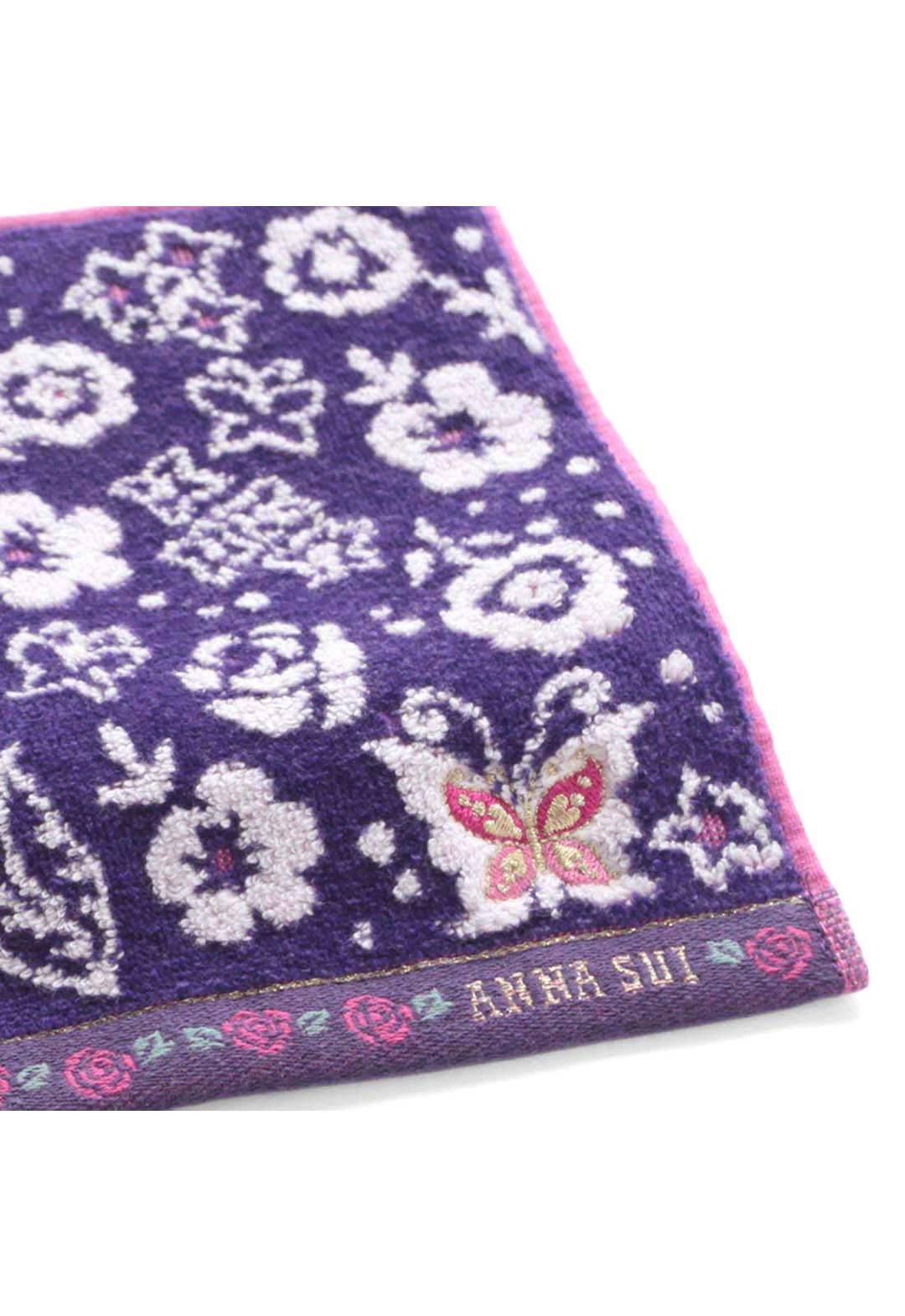 Butterfly pattern towel handkerchief