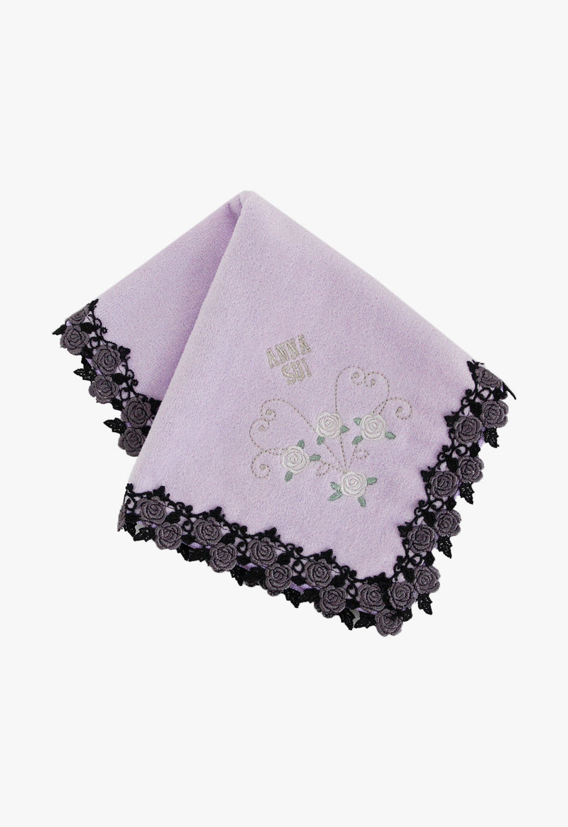 Rose Lace Towel Handkerchief