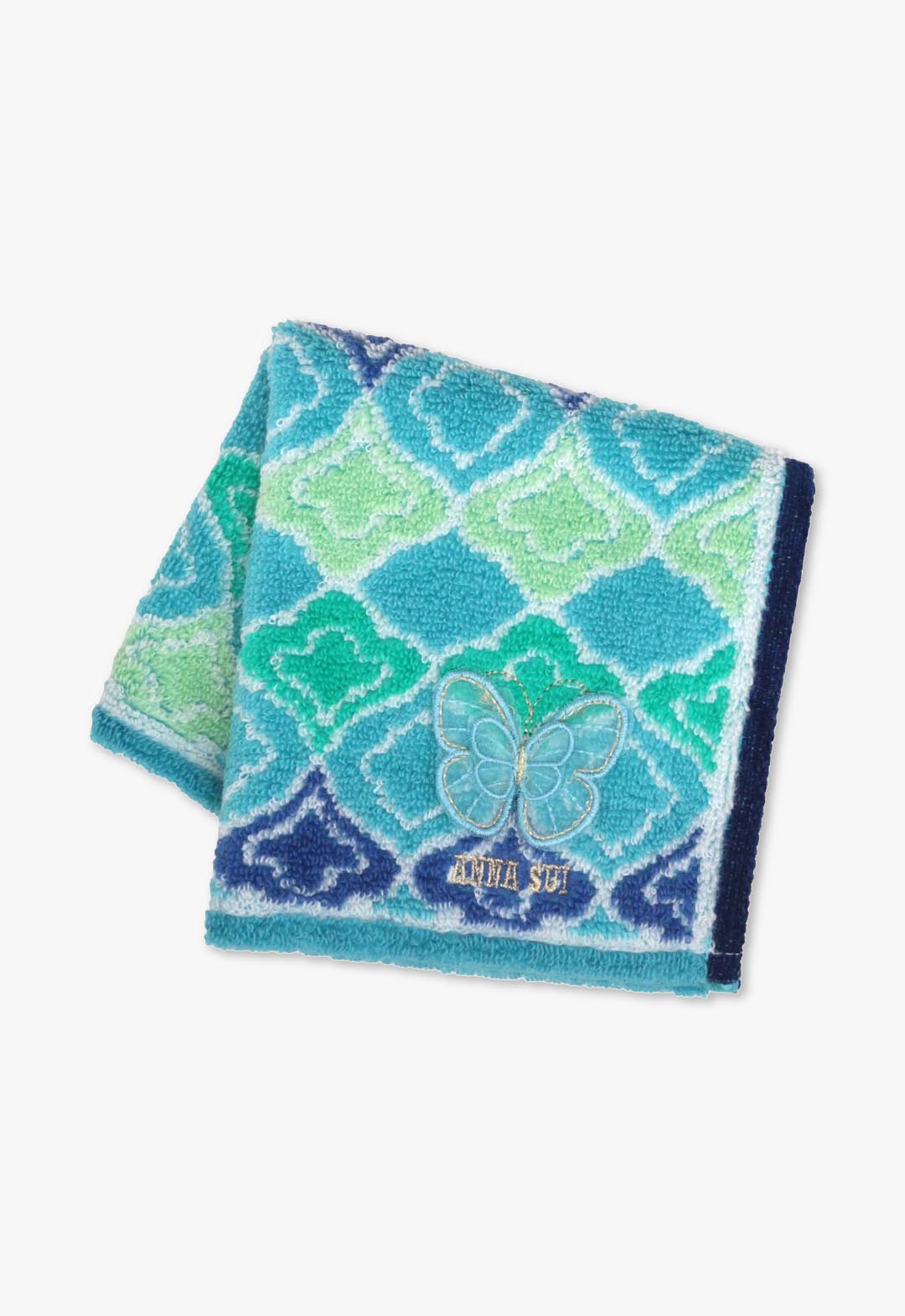 オーガンジーアップリケタオル