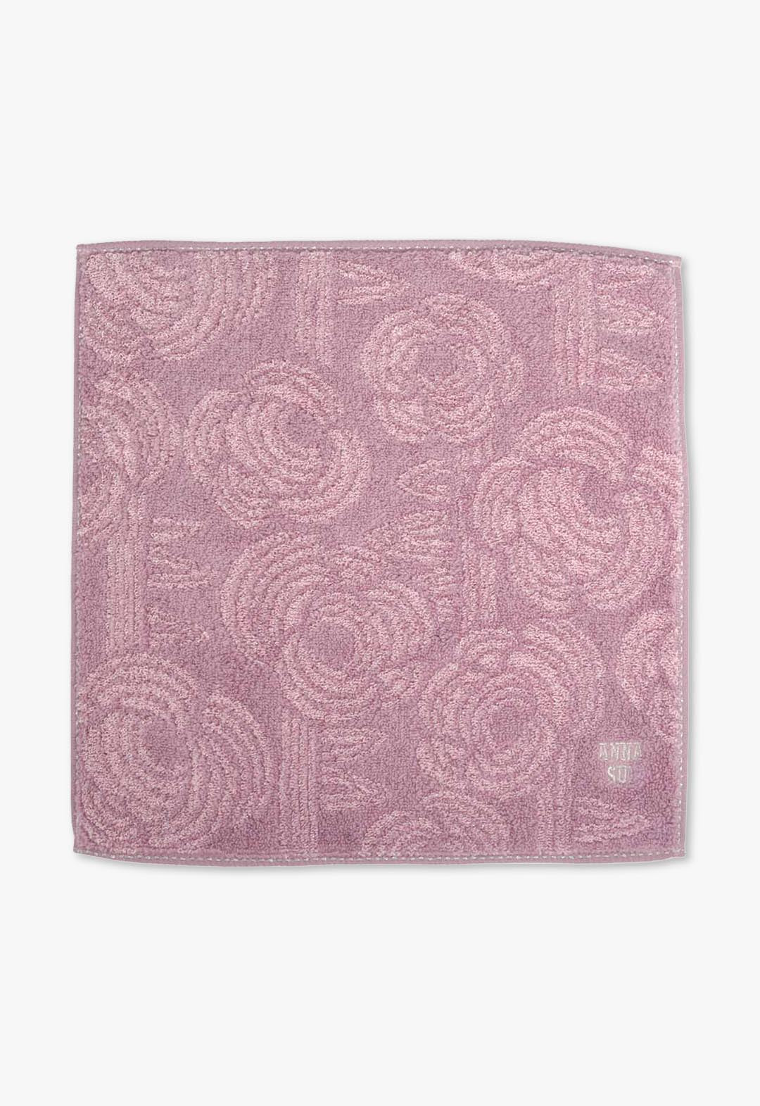 ローズラメパイル タオルハンカチ
