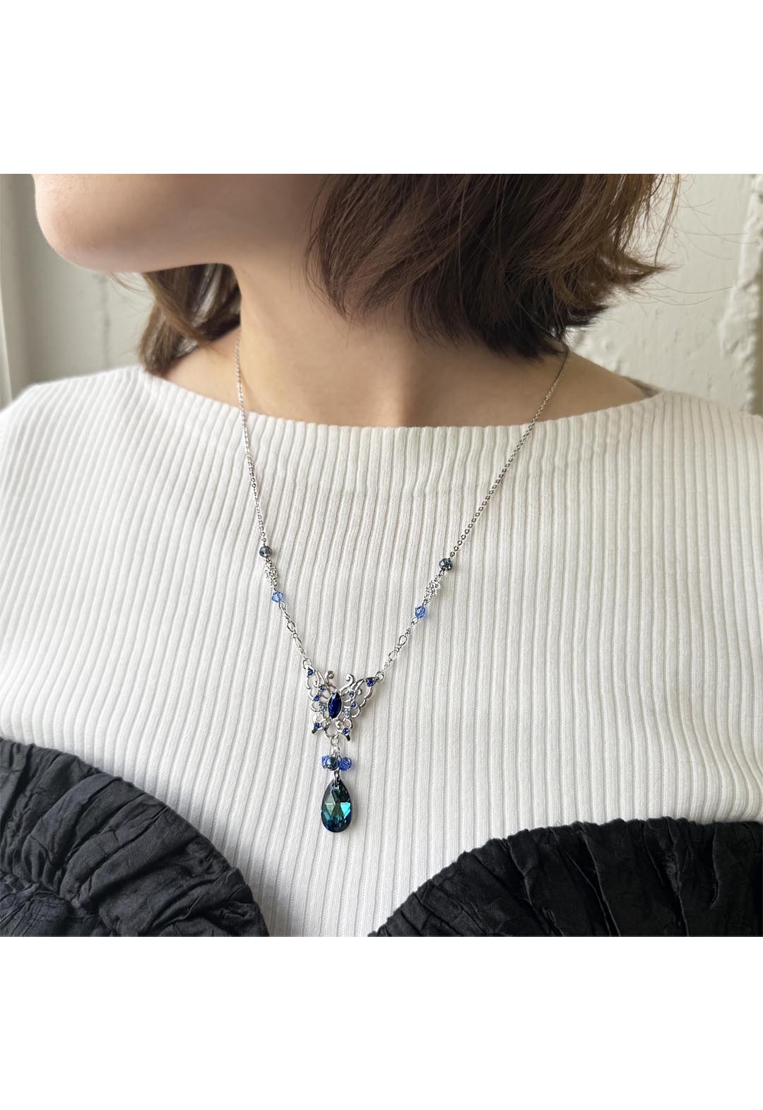 Butterfly Motif Necklace