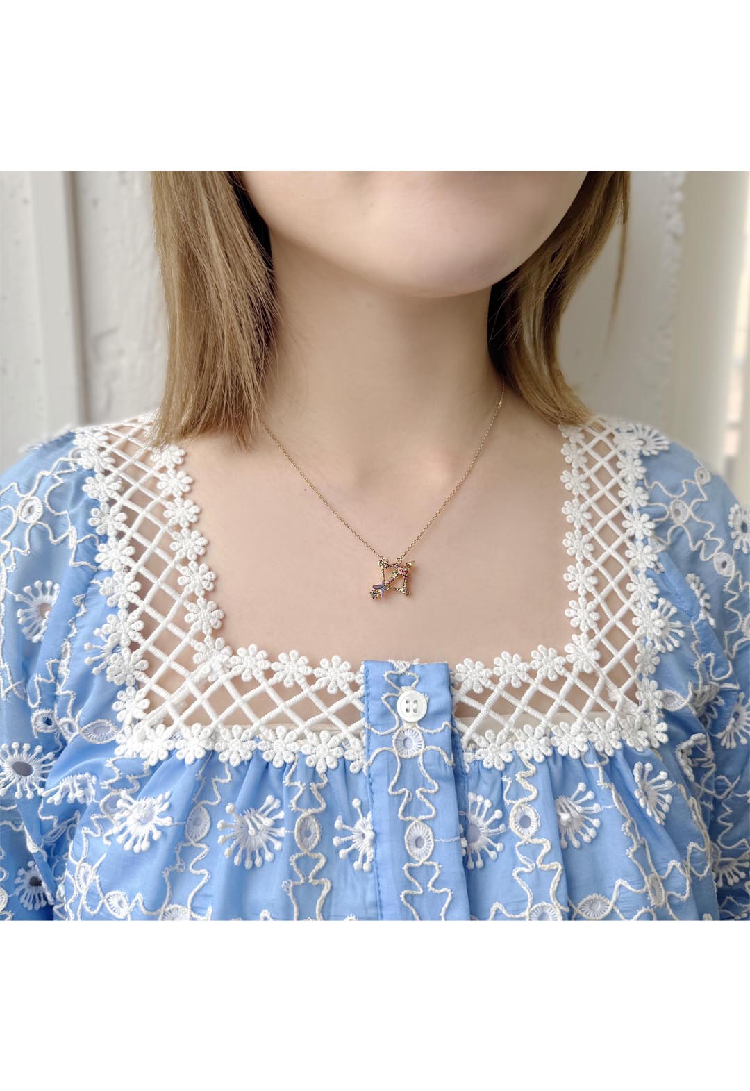 Sagittarius motif necklace