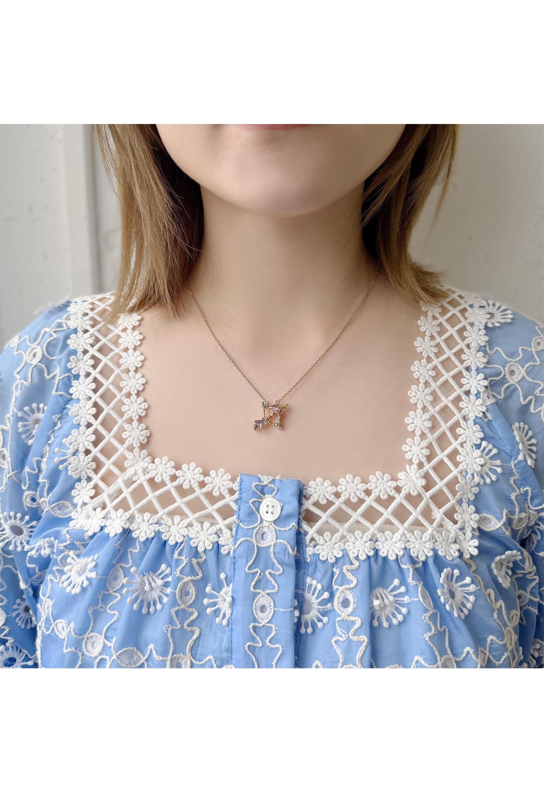 Sagittarius motif necklace