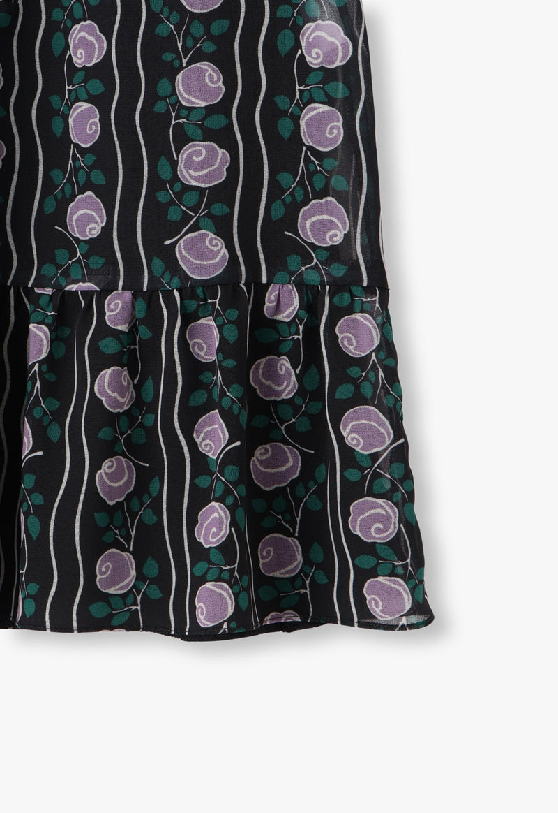 ROSETTI CHIFFON DRESS