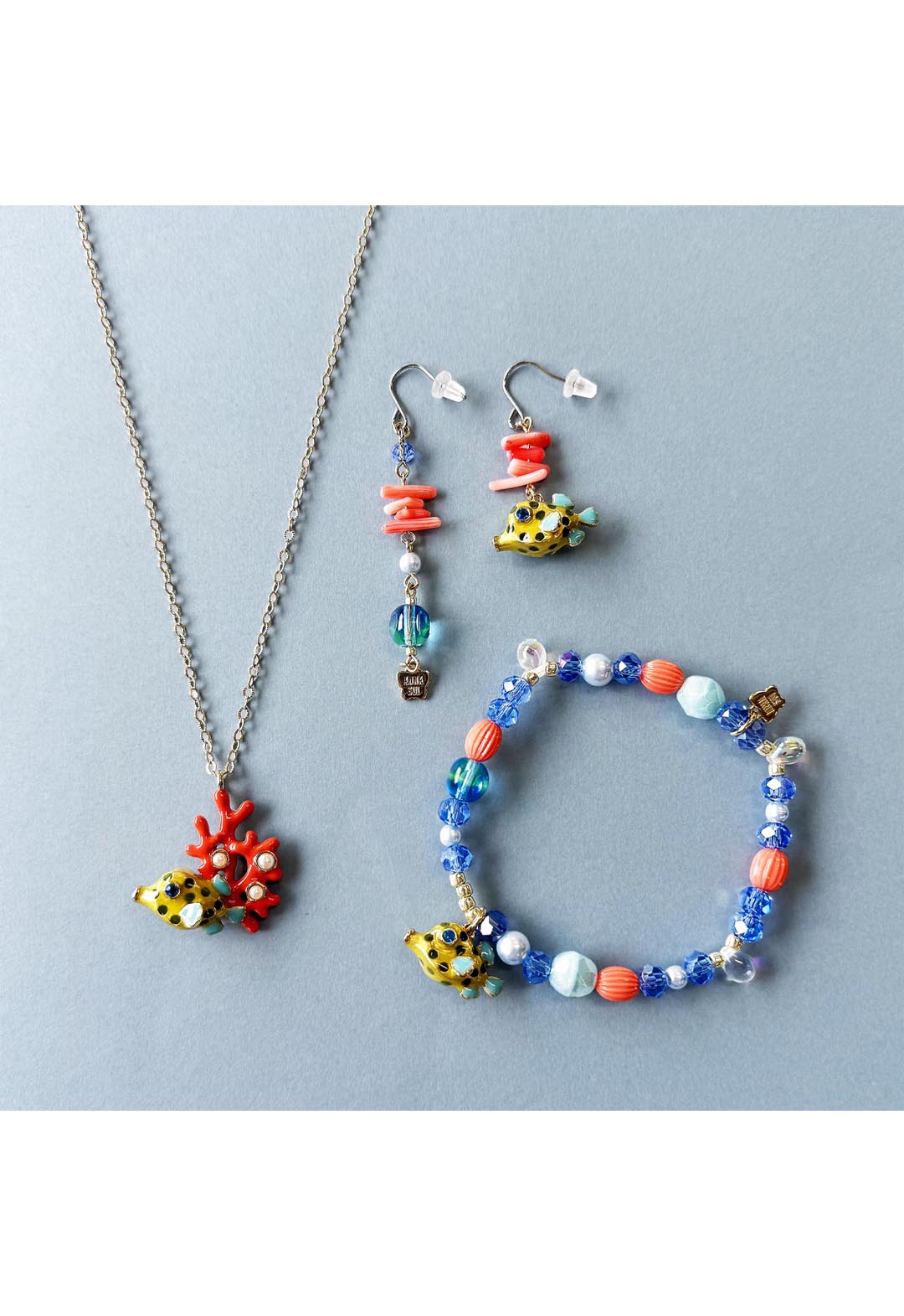 Boxfish motif bracelet