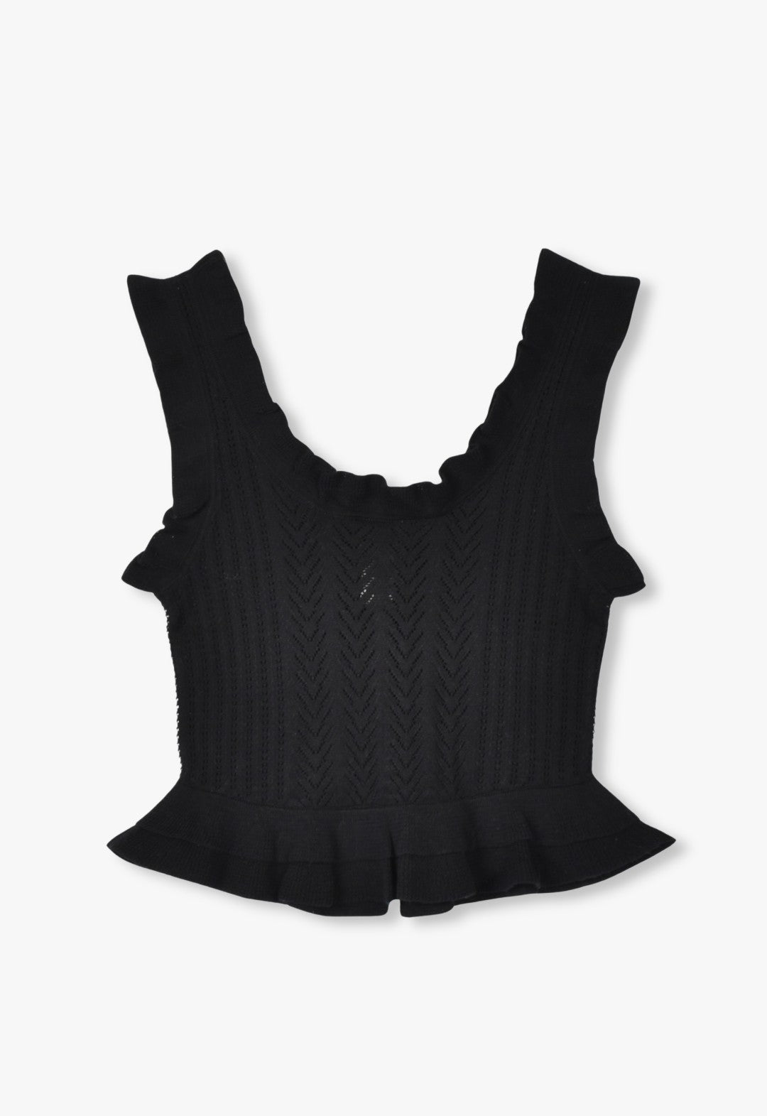 VICTORIAN POINTELLE KNIT CAMISOLE