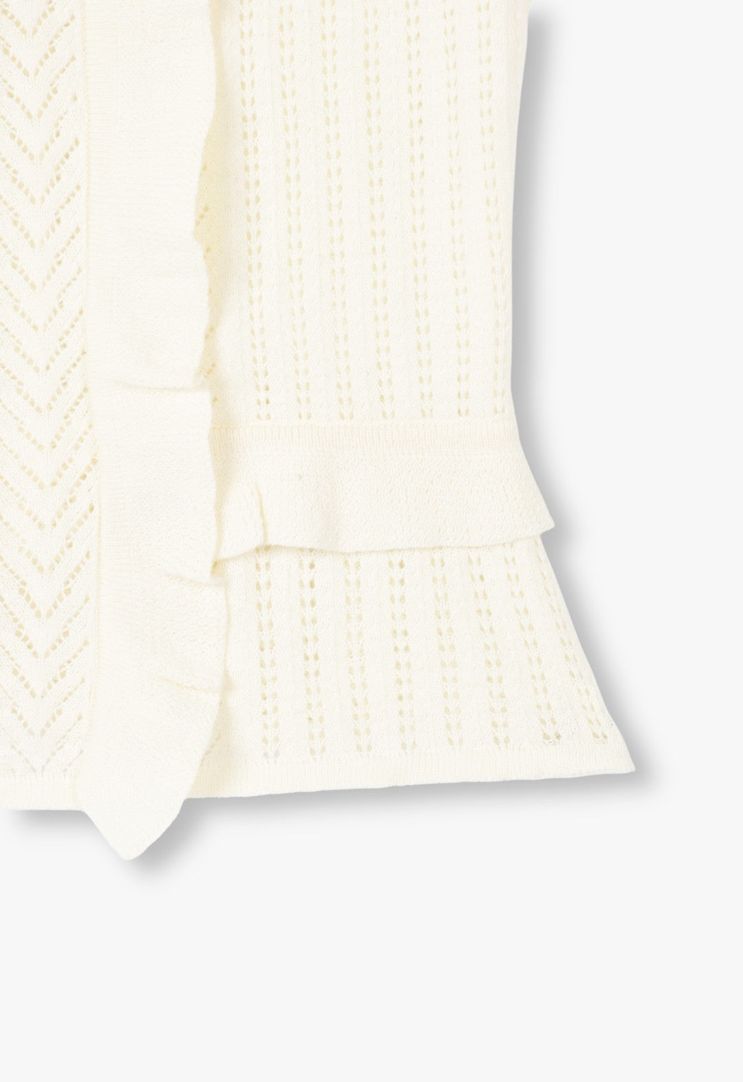 VICTORIAN POINTELLE KNIT CARDIGAN