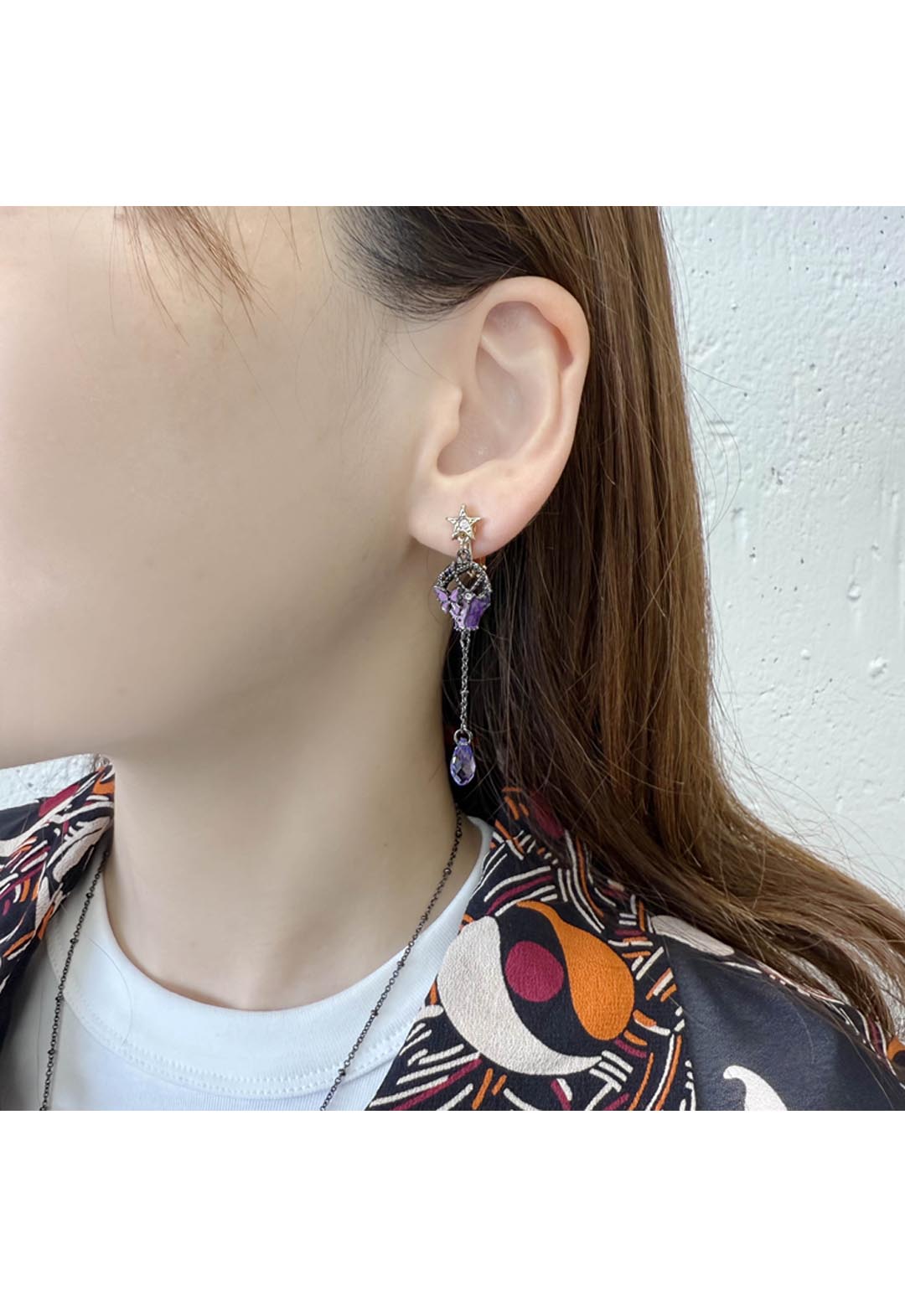 Balloon motif earrings