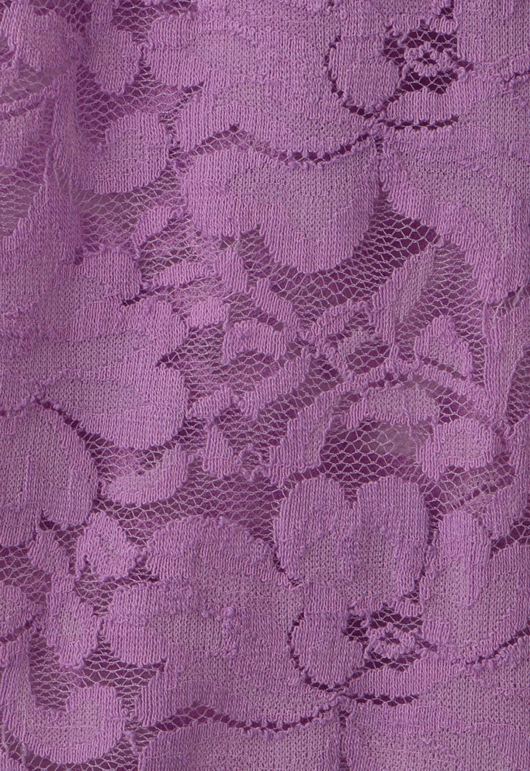 Ribbon slit stretch lace skirt