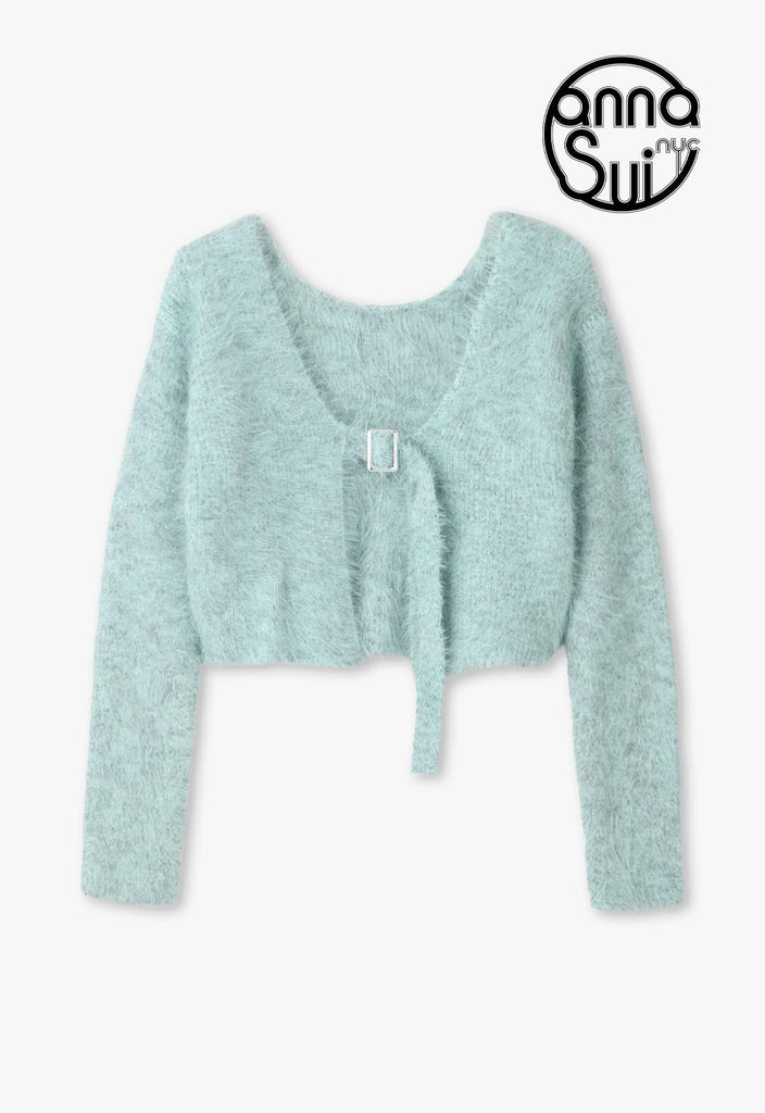 フェザーヤーンベルトカーディガン