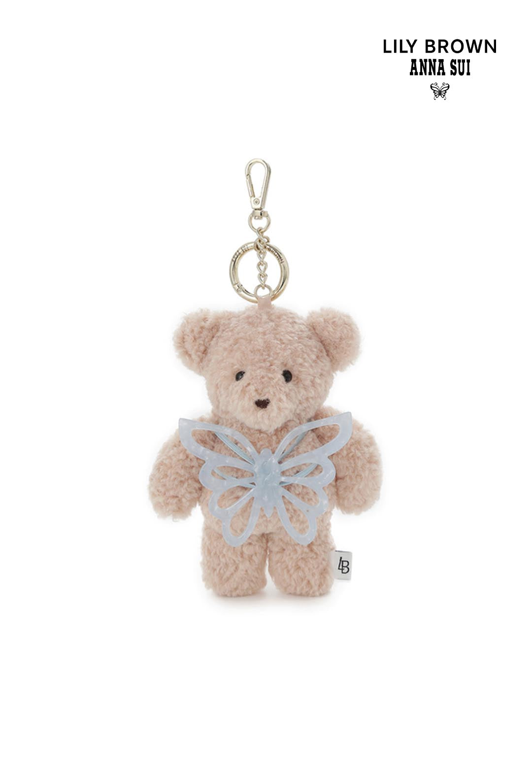 [LILY BROWN × ANASUI] Butterfly Lily Bear Charm