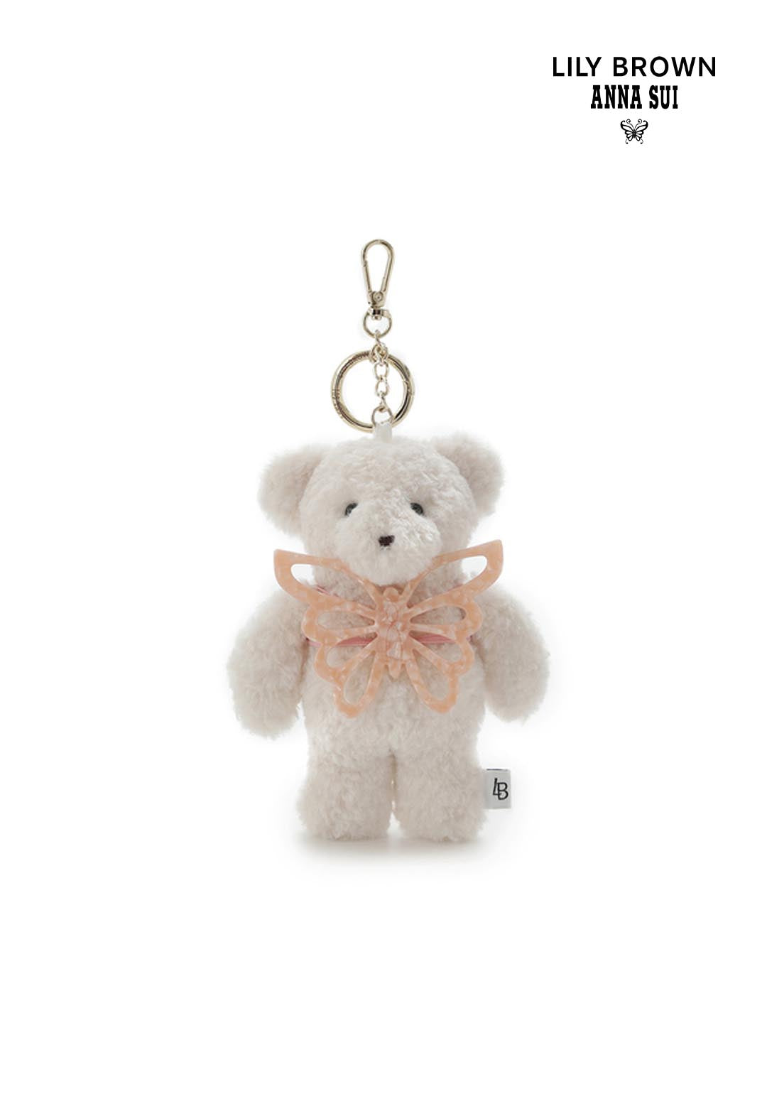 [LILY BROWN × ANASUI] Butterfly Lily Bear Charm