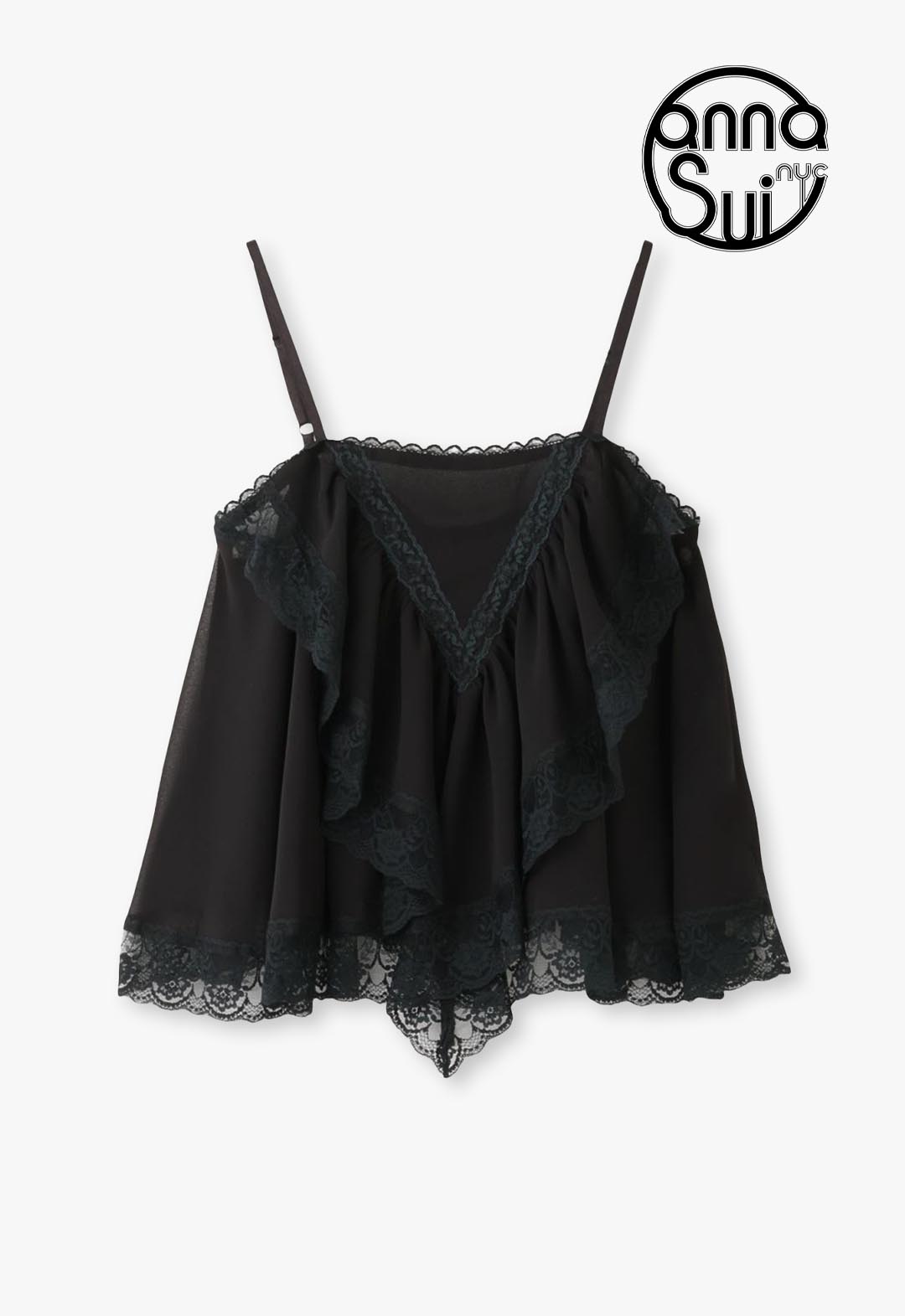 パネルレースキャミ