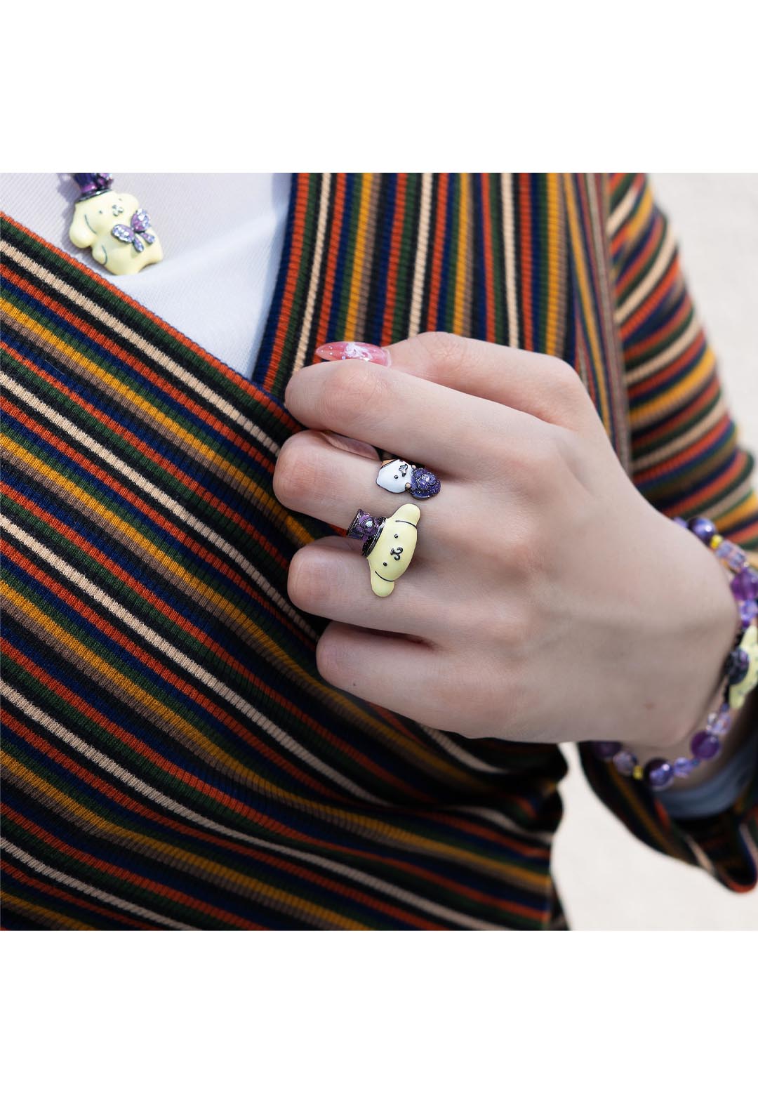 【限定BOX付】ANNA SUI×POMPOMPURIN リング