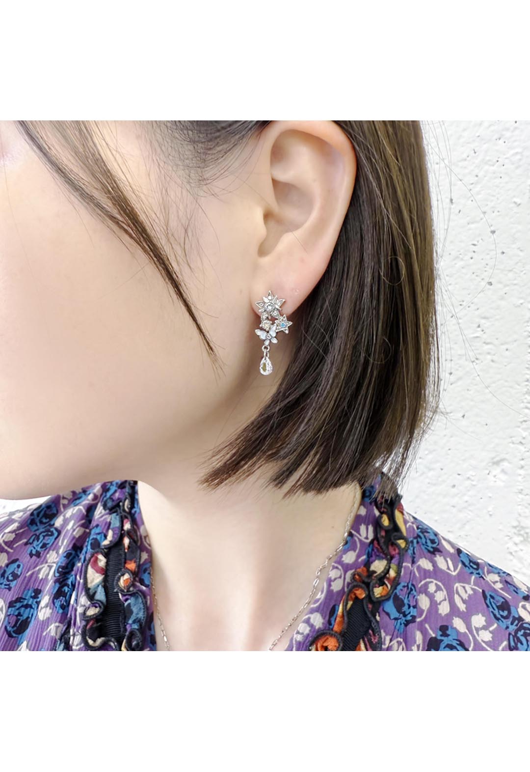 アナ スイ（ANNA SUI） メタルスター ピアス | バタフライ ギフト