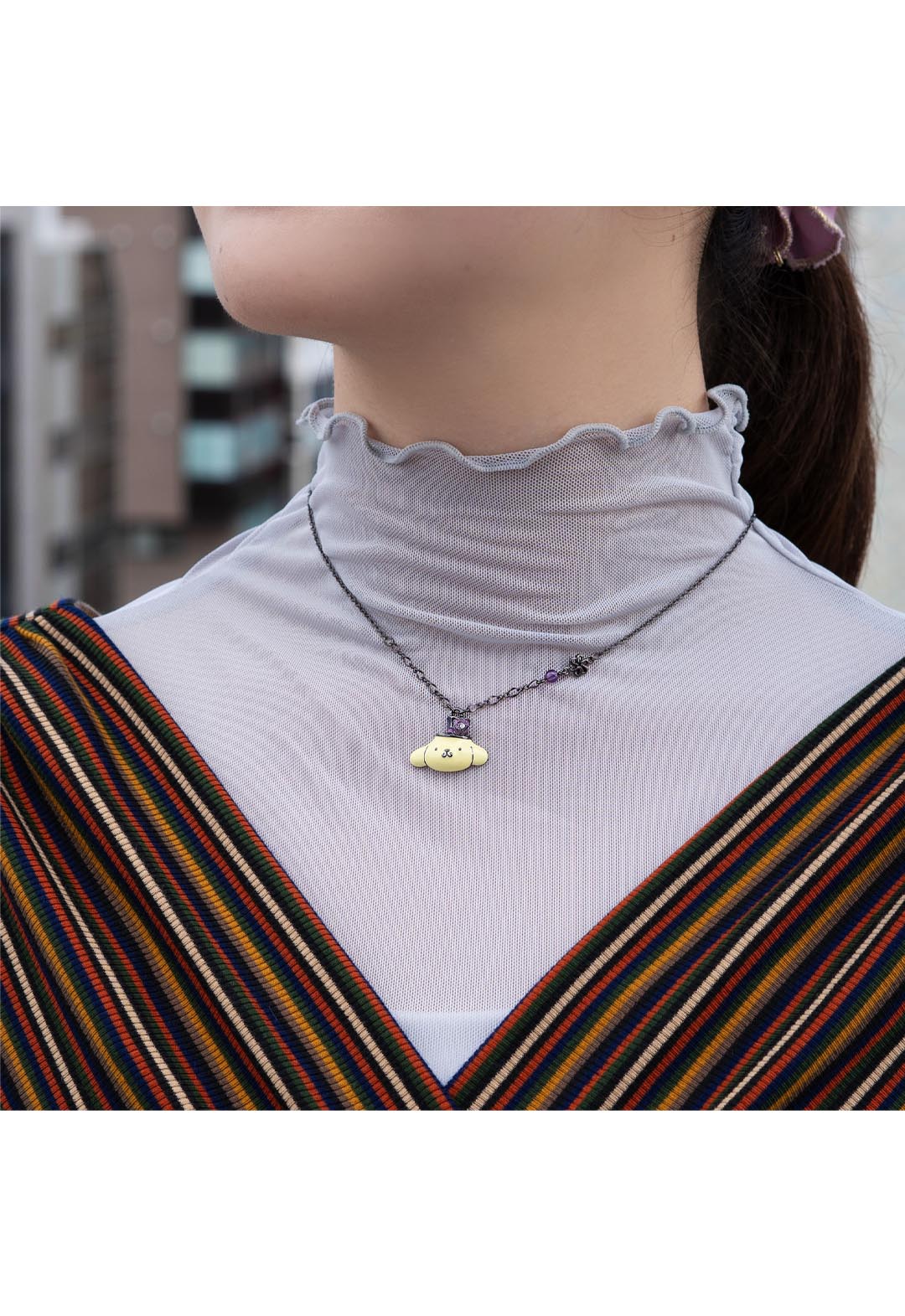 Limited Edition Box Included] ANNA SUI x POMPOMPURIN Short Necklace
