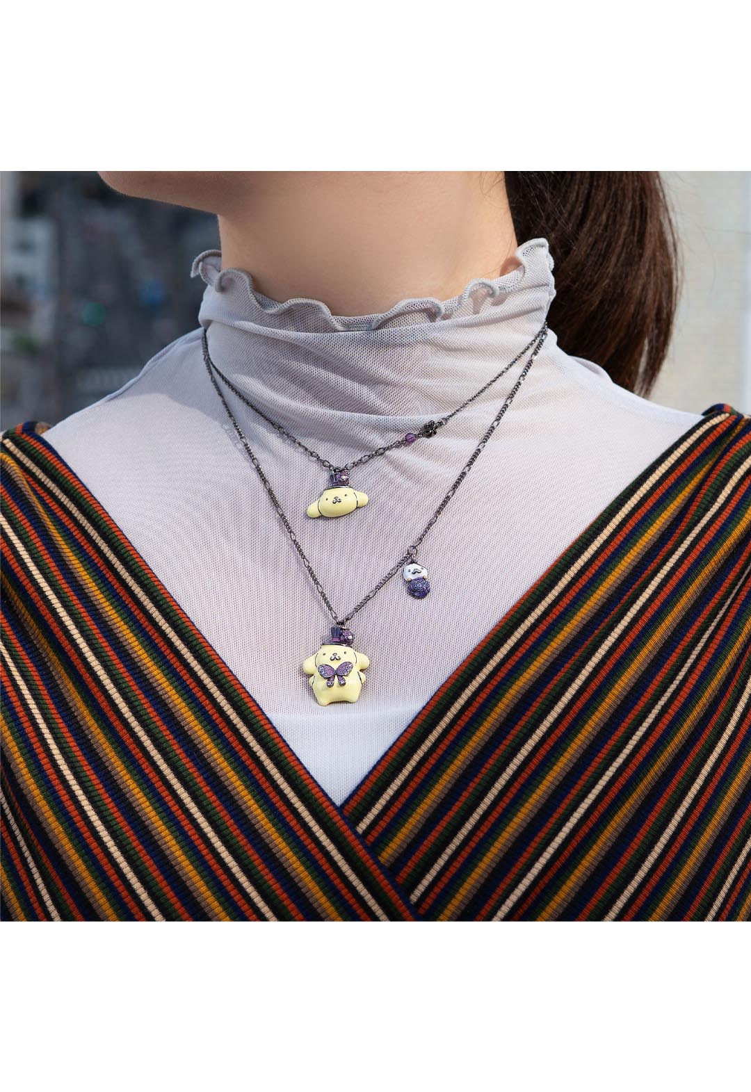 Limited Edition Box Included] ANNA SUI x POMPOMPURIN Short Necklace