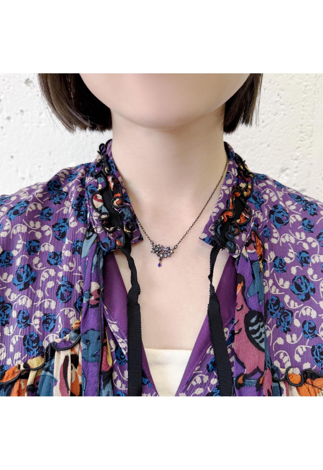 アナ スイ（ANNA SUI）メタルスター ネックレス | バタフライ ギフト