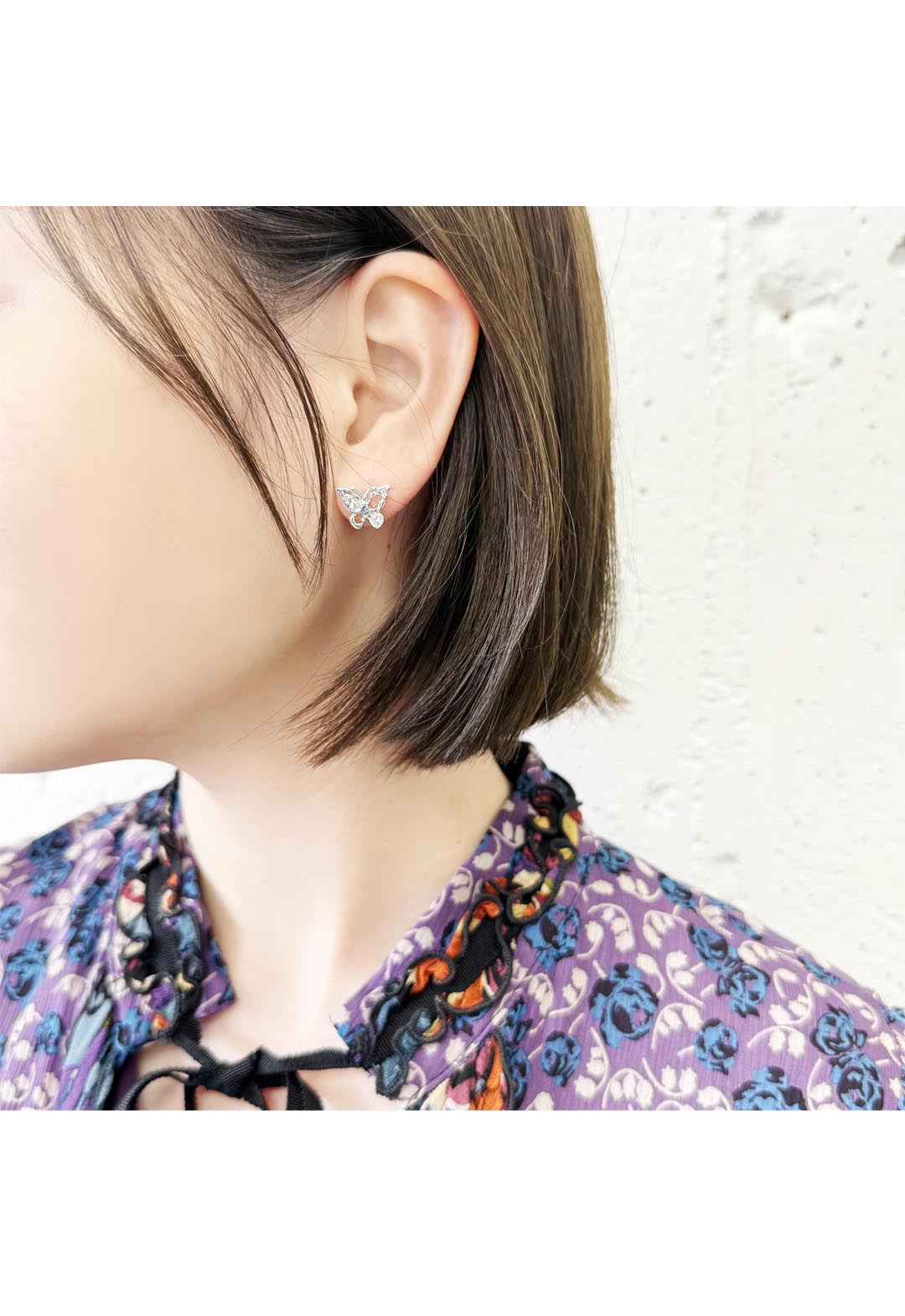 蝶モチーフ ミニピアス