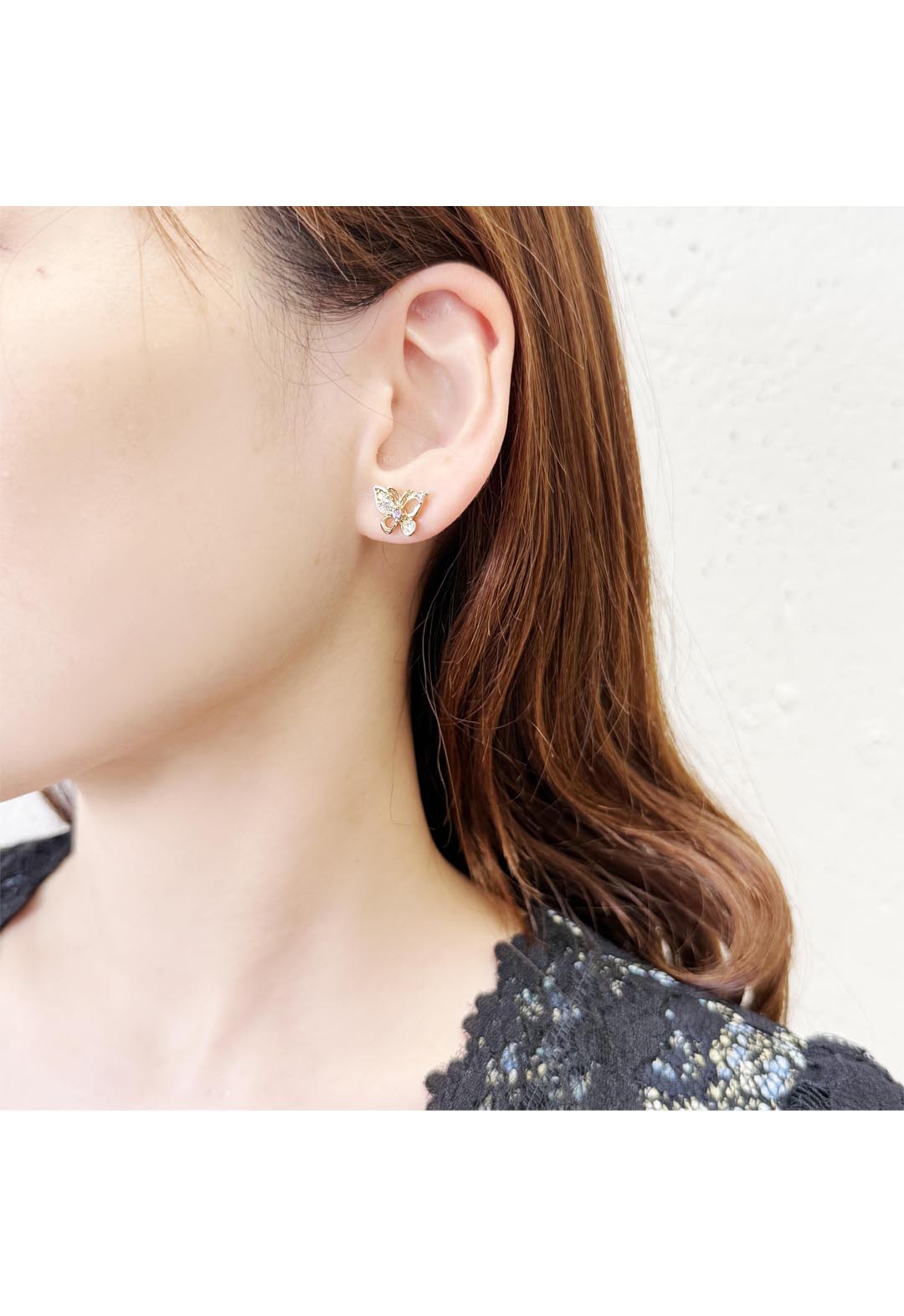 アナ スイ（ANNA SUI） 蝶モチーフ ミニピアス | バタフライ ギフト