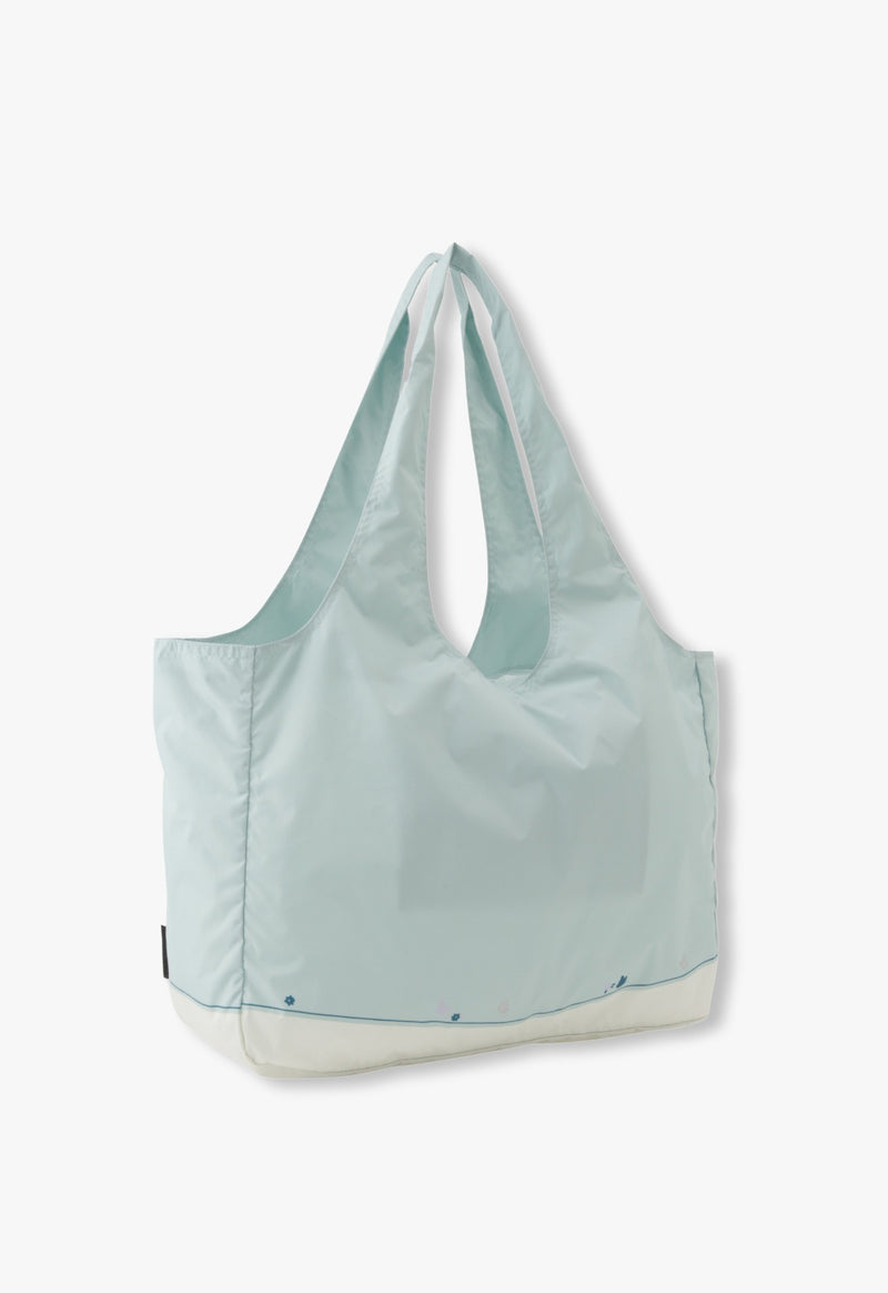 Butterfly print water repellent eco bag