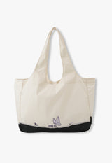 Butterfly print water repellent eco bag