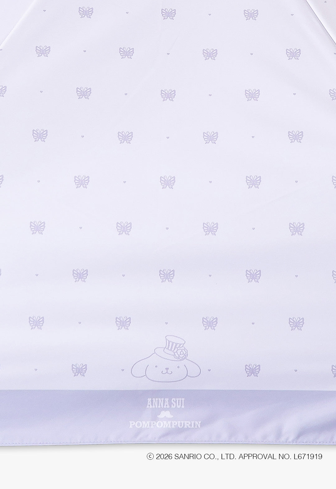 ANNA SUI x 布丁狗 全天候折疊傘（雙色布丁狗）