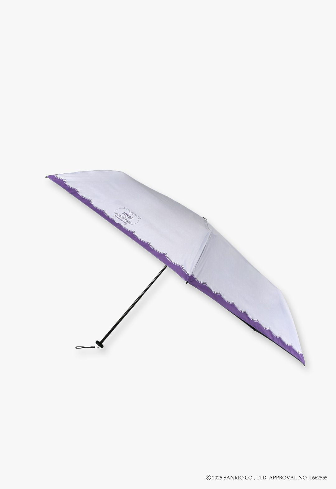My Melody & Kuromi Folding Umbrella for Sun and Rain Silhouette