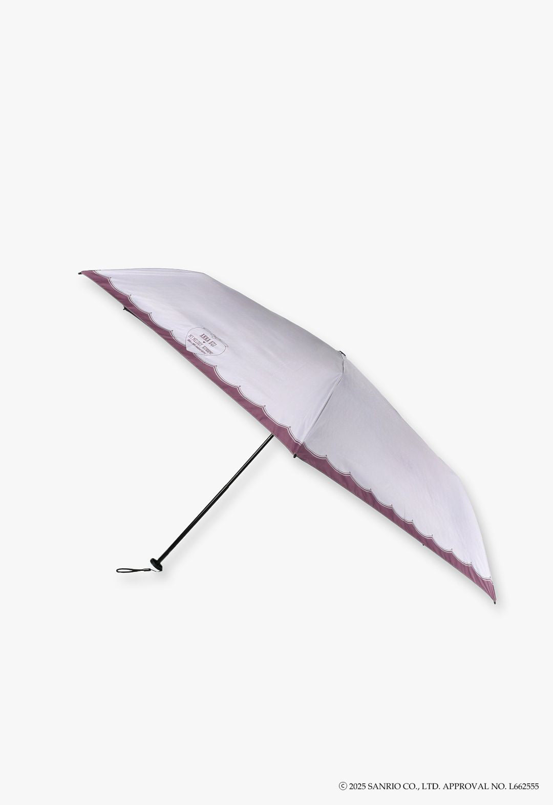 My Melody & Kuromi Folding Umbrella for Sun and Rain Silhouette