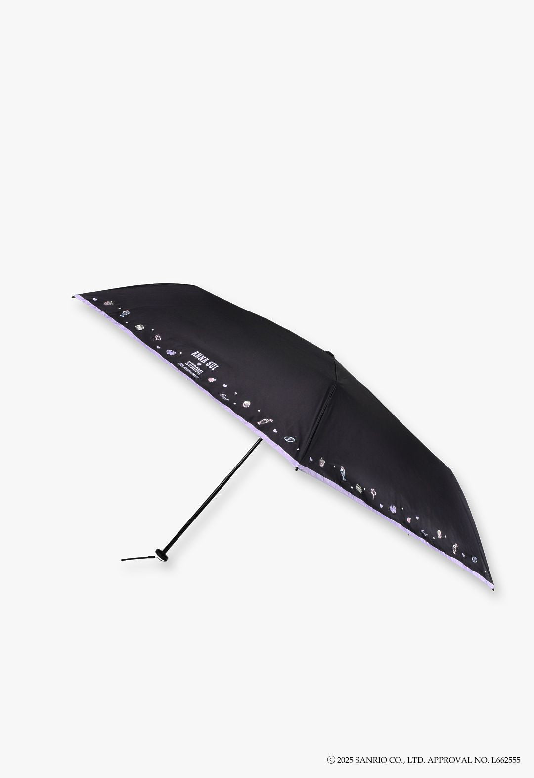 Kuromi Folding Umbrella for Sun and Rain