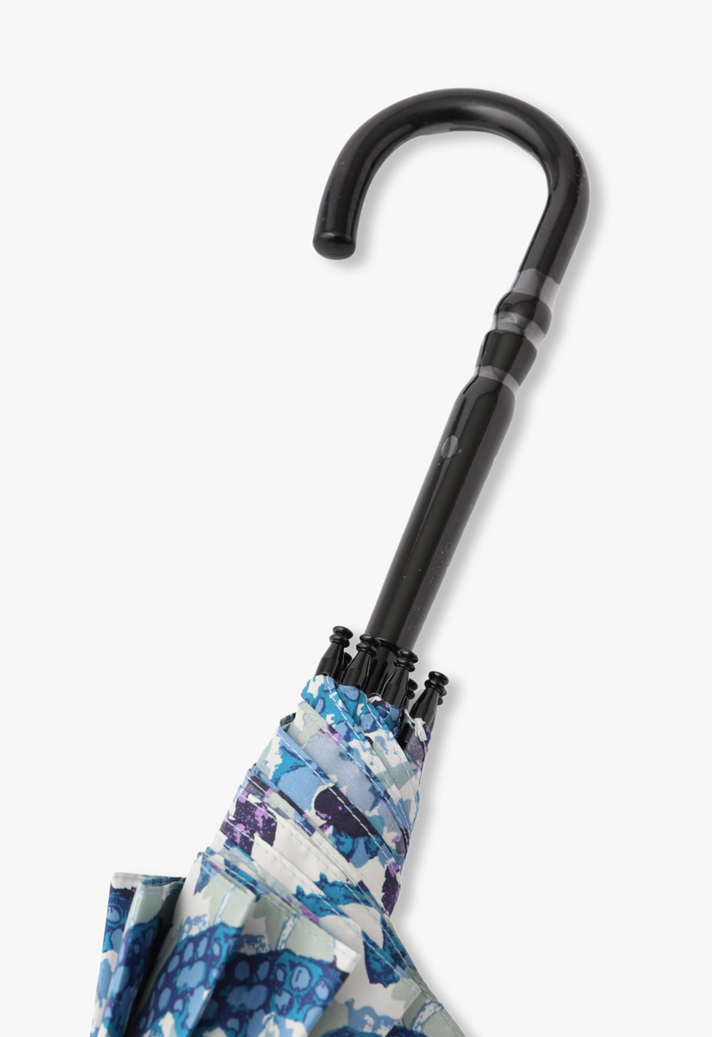 Resort pattern rain umbrella (long umbrella pagoda type
