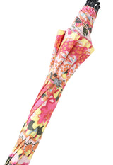 Resort pattern rain umbrella (long umbrella pagoda type)