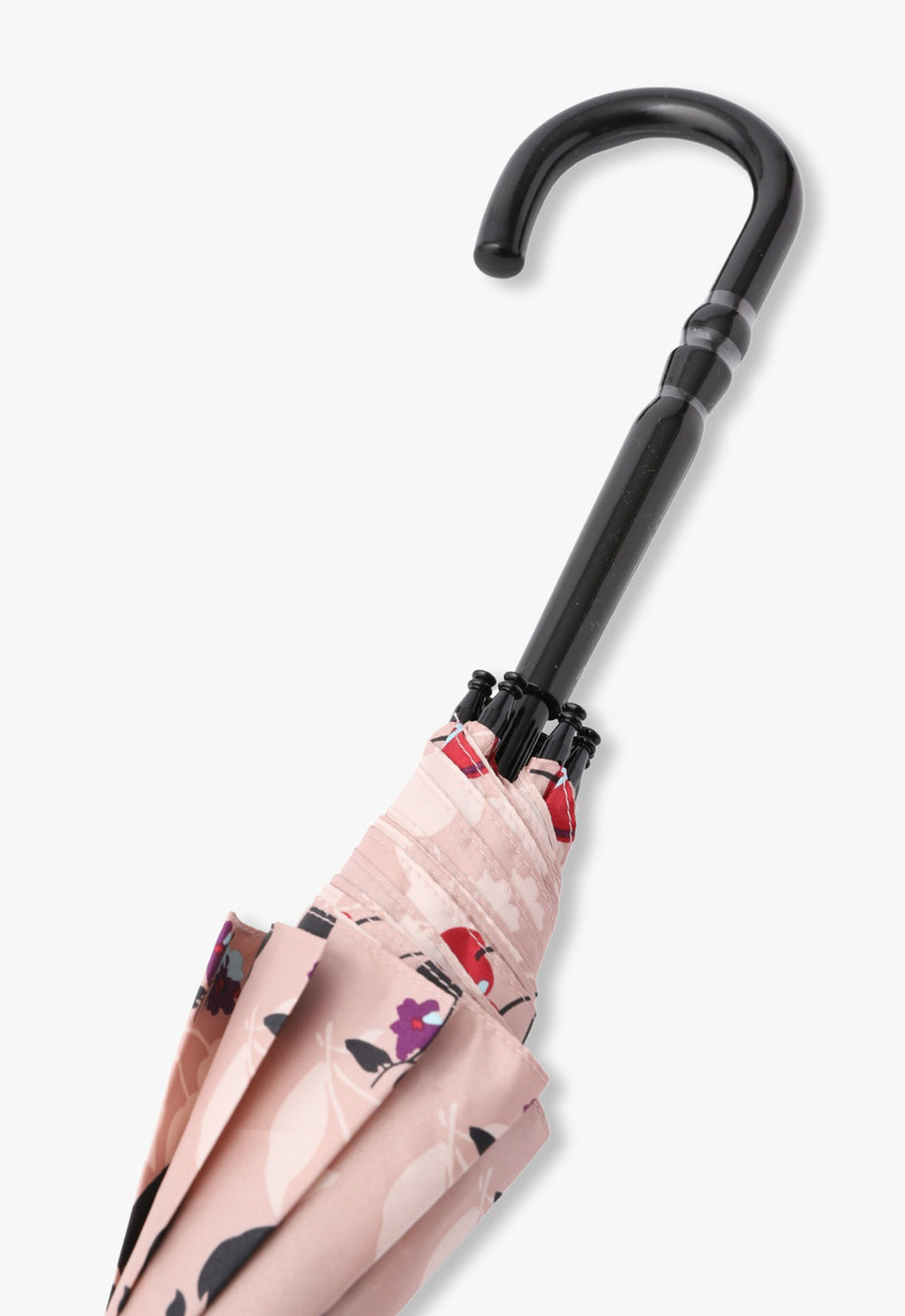 Cherry pattern rain umbrella (long umbrella pagoda type