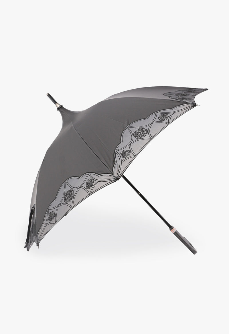 Rose Oh Gandhi double-use umbrella (short umbrella)