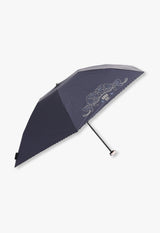 Lame embroidery light and rain umbrella (mini umbrella)